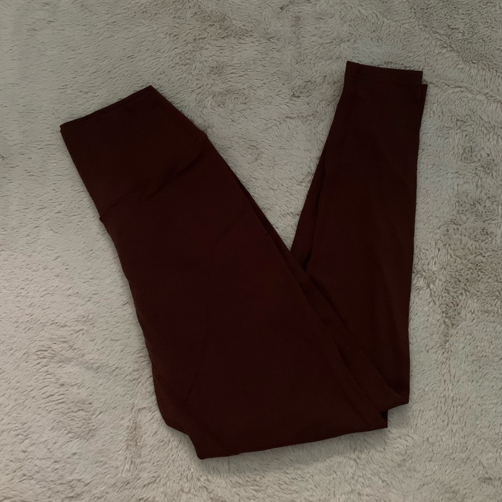 Balance Athletica Kingdom Collection Maroon Ascend Pant - small